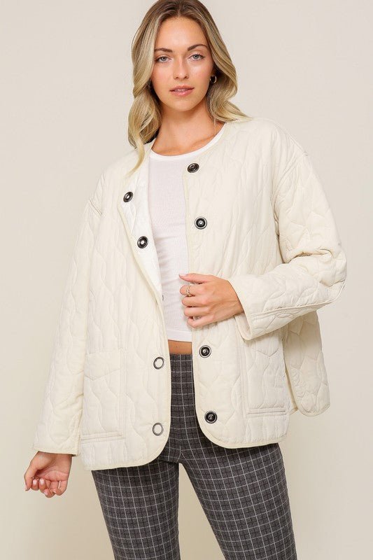 Maci Quilted Puffer Jacket - J. Madison & Co.