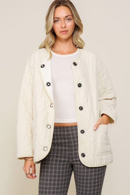 Maci Quilted Puffer Jacket - J. Madison & Co.