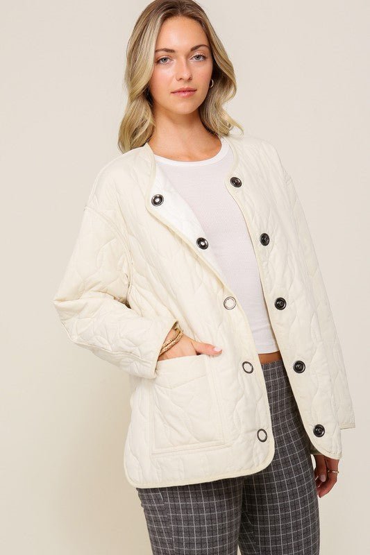 Maci Quilted Puffer Jacket - J. Madison & Co.