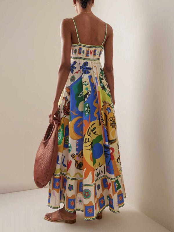 Miriam Printed Maxi - J. Madison & Co.