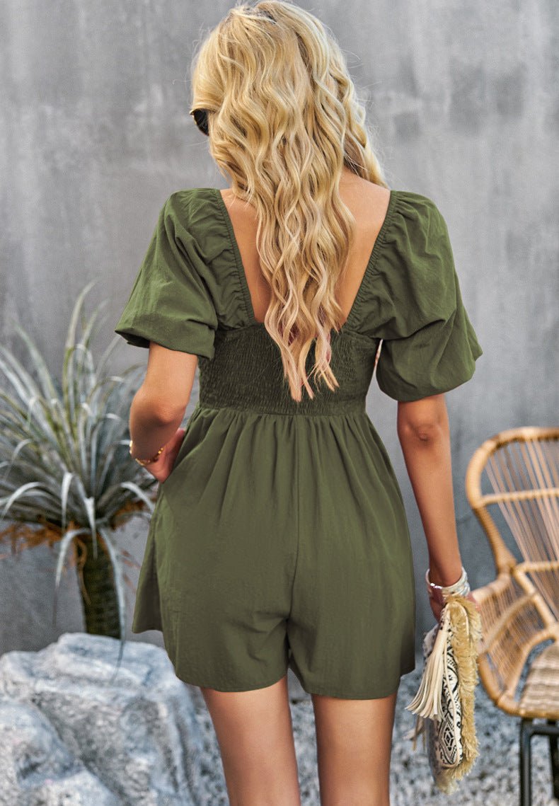 Partay All Day Smocked Romper - J. Madison & Co.