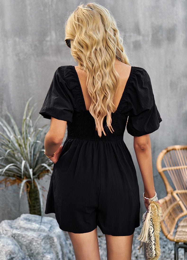 Partay All Day Smocked Romper - J. Madison & Co.