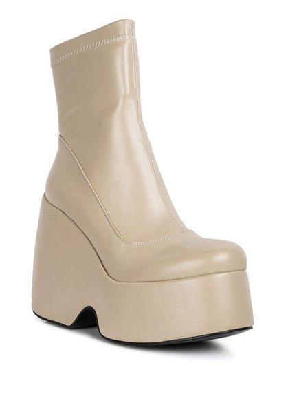 Percy Platform Ankle Boots - J. Madison & Co.