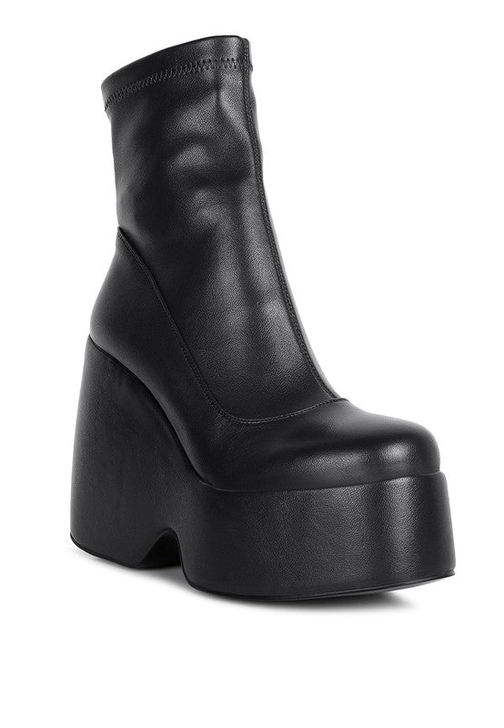 Percy Platform Ankle Boots - J. Madison & Co.