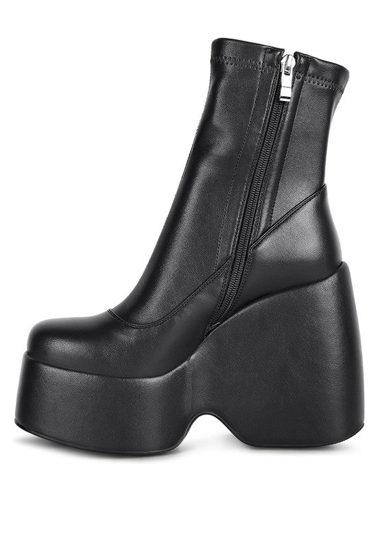 Percy Platform Ankle Boots - J. Madison & Co.