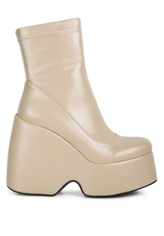 Percy Platform Ankle Boots - J. Madison & Co.