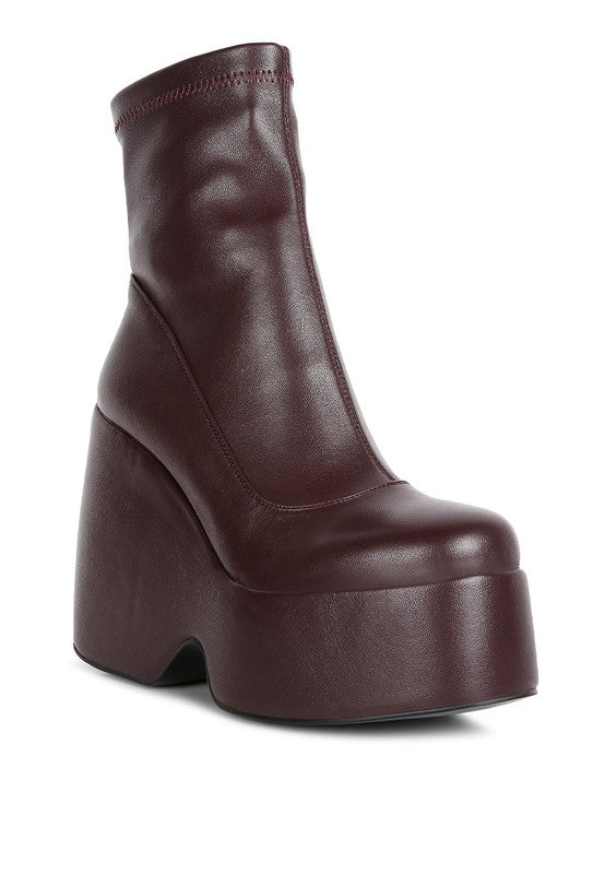 Percy Platform Ankle Boots - J. Madison & Co.