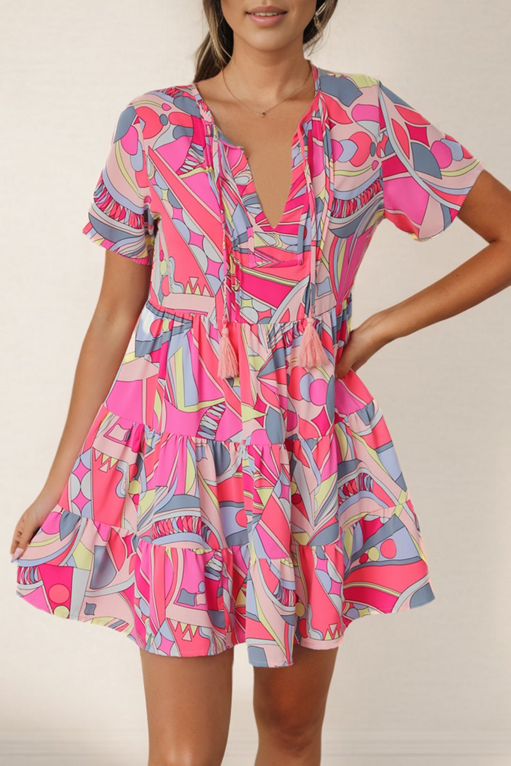 Print for Days Mini Dress - J. Madison & Co.