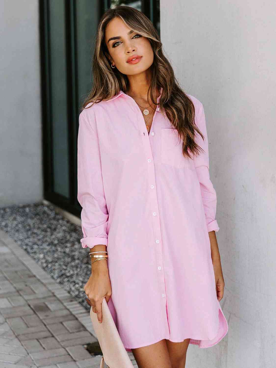 Steph Shirt Dress - J. Madison & Co.