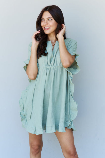 Summer Breeze Ruffle Dress - J. Madison & Co.