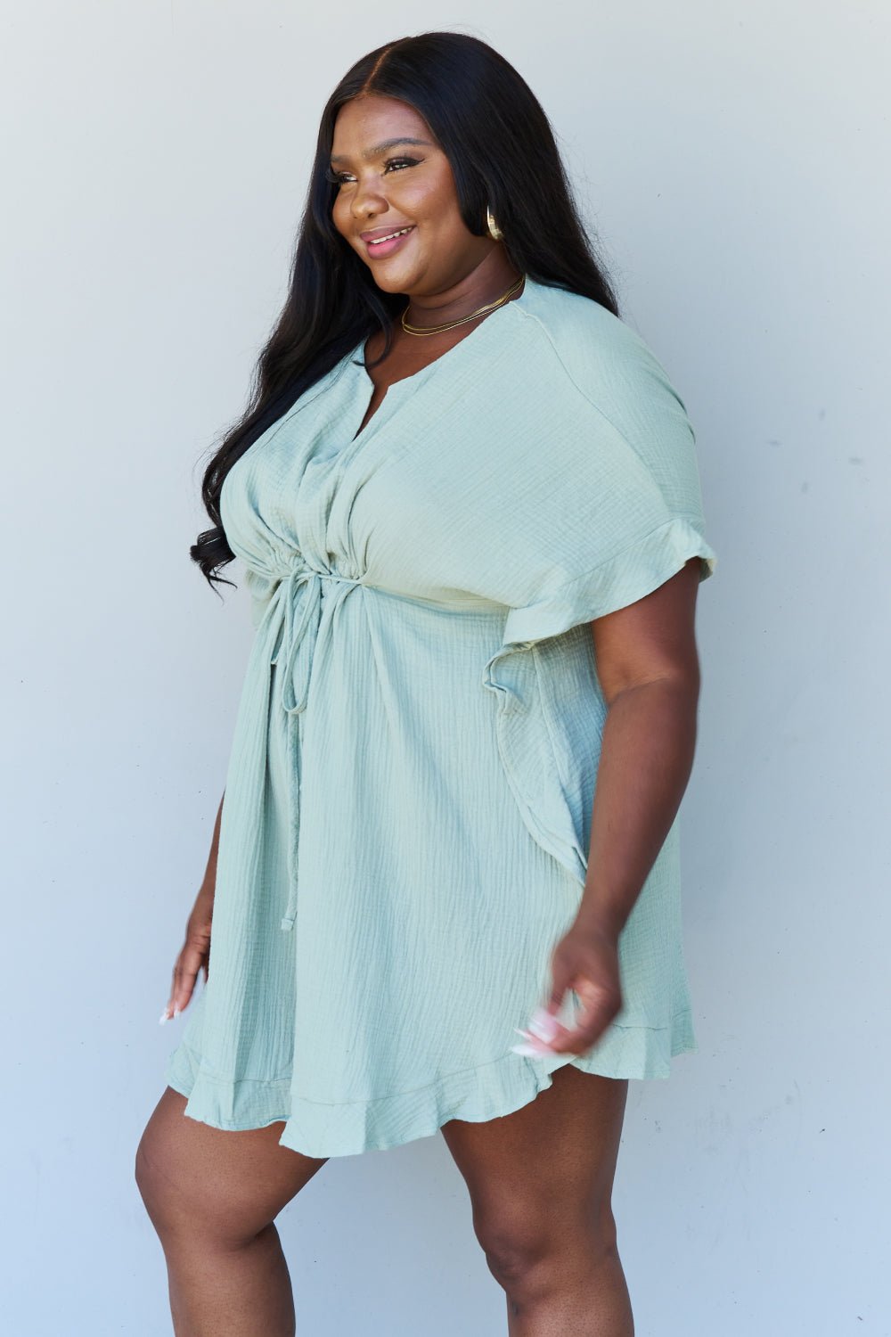 Summer Breeze Ruffle Dress - J. Madison & Co.