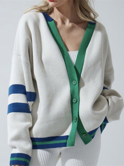 Varsity Blues Cardigan - J. Madison & Co.